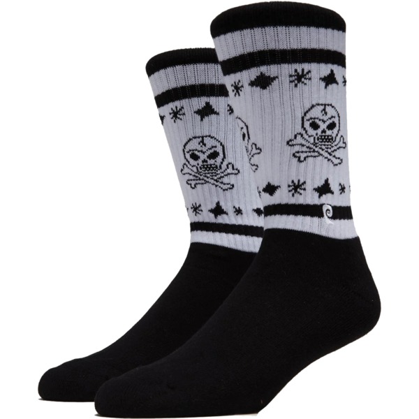 Psockadelic Socks Crossbone Crew Socks - One size fits most