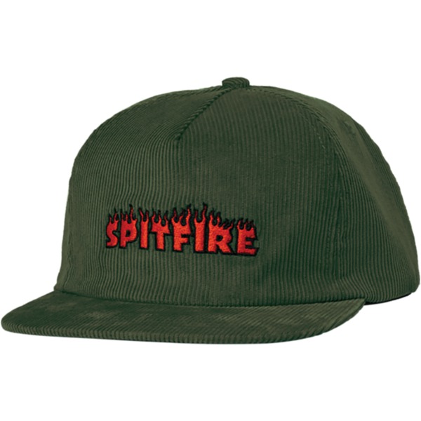 Spitfire Wheels Demonseed Script Dark Green Hat - Adjustable