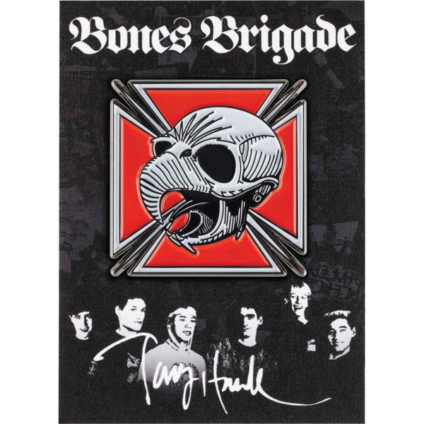 Bones Brigade Skateboards Hawk 15 Lapel Pin