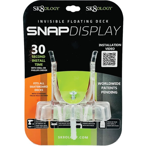 Sk8ology Snap-In Deck Display