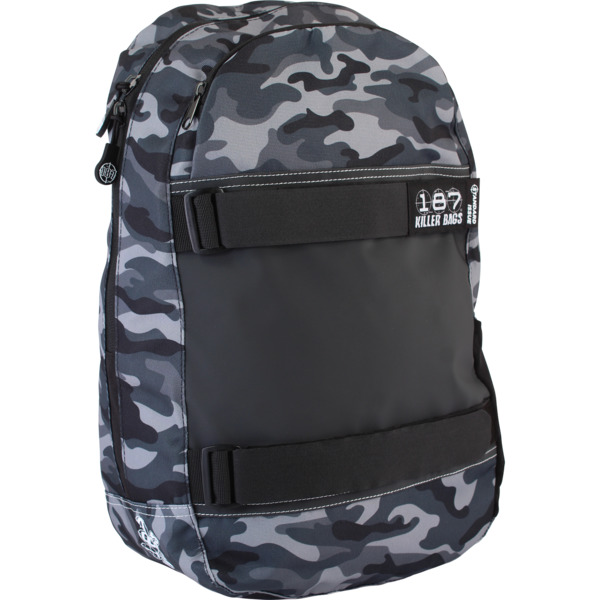 187 Killer Pads Standard Issue Charcoal Camo Backpack - One Size Fits All