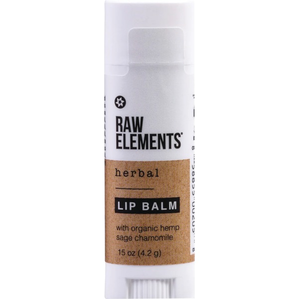 Raw Elements Herbal Rescue Hemp and Sage Lip Balm