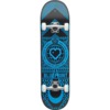 Blueprint Skateboards Home Heart Black / Blue Complete Skateboard - 8.25" x 32.5"