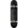 Blueprint Skateboards Home Heart Black Complete Skateboard - 8.5" x 32"