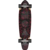 Globe Skateboards The All Time Marble Stack Red Longboard Complete Skateboard - 9" x 35.87"