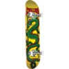 Powell Peralta Chinese Dragon Yellow Mid Complete Skateboards - 7.5" x 28.65"