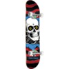 Powell Peralta Ripper Red Stain / Blue Mini Complete Skateboard - 7" x 28"