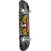 Powell Peralta Winged Ripper Black / Silver Mini Complete Skateboard - 7" x 28"