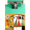 Push Skateboards Make Life Skate Life India Yellow / Green Complete Skateboard - 8.25" x 32"