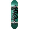 Verb Skateboards Script Logo Teal / Black Complete Skateboard - 8" x 32"