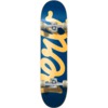 Verb Skateboards Script Logo Gold / Navy Complete Skateboard - 8.12" x 32"