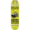 Anti Hero Skateboards Grant Taylor Makalassi Construction Renovated Skateboard Deck - 8.38" x 32.25" - Complete Skateboard Bundle