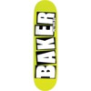 Baker Skateboards Andrew Reynolds Brand Name Skateboard Deck B2 - 8.38" x 32.25"