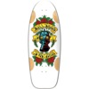 Bulldog Skateboards Car Paint White Formica Old School Skateboard Deck - 11.87" x 33"