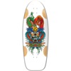 Bulldog Skateboards Dragon White Formica Old School Skateboard Deck - 11.87" x 33"