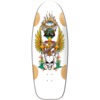 Bulldog Skateboards Z13 White Formica Old School Skateboard Deck - 11.87" x 33"