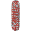 Deathwish Skateboards Snake Spray Skateboard Deck - 8.47" x 31.875" - Complete Skateboard Bundle