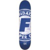 Foundation Skateboards Super Co Blue Skateboard Deck - 8" x 31.88"