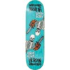 Heroin Skateboards Aaron Wilson Chainsaw Skeletons Symmetrical Skateboard Deck - 8.5" x 32"