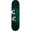 Krooked Skateboards Eyes Easyrider Green Skateboard Deck - 8.25" x 32"