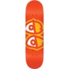 Krooked Skateboards Eyes Orange Skateboard Deck - 8.25" x 32"