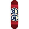 Krooked Skateboards Eyes Glitter Fleck Red Skateboard Deck - 8.25" x 31.5"