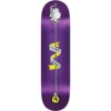 Krooked Skateboards Brad Cromer Unicycle Purple Skateboard Deck - 8.38" x 32.25"