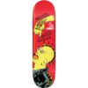 Krooked Skateboards Breana Geering Guest Punx Red Skateboard Deck True Fit - 8.5" x 31.85"