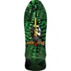 Powell Peralta Geegah Skull & Sword 08 Green Old School Skateboard Deck - 9.75" x 30"