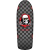 Powell Peralta OG Ripper Checker Silver / Black Old School Skateboard Deck - 10" x 30"