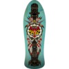 Powell Peralta Steve Saiz Totem Blue Stain Old School Skateboard Deck - 10" x 30.81"