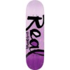 Real Skateboards Script Colorblock Assorted Stains Skateboard Deck True Fit - 8.5" x 32.62" - Complete Skateboard Bundle
