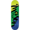 Real Skateboards Mason Silva Script Colorblock Assorted Stains Skateboard Deck - 8.5" x 31.85"