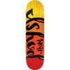 Real Skateboards Ishod Wair Script Colorblock Assorted Stains Skateboard Deck - 8.28" x 31.7" - Complete Skateboard Bundle