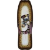 Scram Skateboards Tex V Leopard Old School Skateboard Deck - 10.5" x 33"