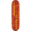 Toy Machine Skateboards Word Marks Red Skateboard Deck - 8" x 32"