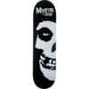 Zero Skateboards Misfits Feind Skull Left Matte Skateboard Deck - 8.25" x 31.9"