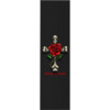 Powell Peralta Rose Cross Black Griptape - 9" x 33"