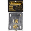 Slappy Truck Company Low Slabs Black Skateboard Hard Risers - Set of Two (2) - 4mm