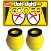 Shortys Skateboards Cones Yellow Skateboard Bushings - 2 Pair with Washers - 92a