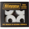 Slappy Truck Company Standard White Skateboard Bushings - 2 Pair with Washers - 90a