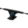 Seismic Skate Systems 180mm Aeon 45 Degree Flat Black Skateboard Reverse Kingpin Trucks