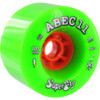 ABEC 11 Superfly Lime Skateboard Wheels - 107mm 74a (Set of 4)