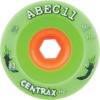 ABEC 11 Centrax HD Lime / Orange Skateboard Wheels - 83mm 74a (Set of 4)