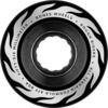 Bones Wheels ATF Rough Rider Eternal Flame Black Skateboard Wheels - 56mm 80a (Set of 4)