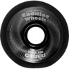 Cadillac Wheels Chasers Black Skateboard Wheels - 70mm 78a (Set of 4)