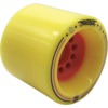 88 Wheel Co Maverick Yellow / Pink Skateboard Wheels - 80mm 76a (Set of 4)