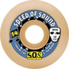 Opera Skateboards SOS Mezzo Hardline Conical White Skateboard Wheels - 54mm 101a (Set of 4)