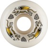 Powell Peralta Dragon Formula 88 Nano Rat Off White / Yellow Skateboard Wheels - 56mm 88a (Set of 4)