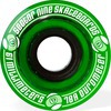 Sector 9 Nineballs Clear Green Skateboard Wheels - 61mm 78a (Set of 4)